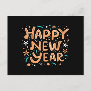 Happy New Year Enclosure Card