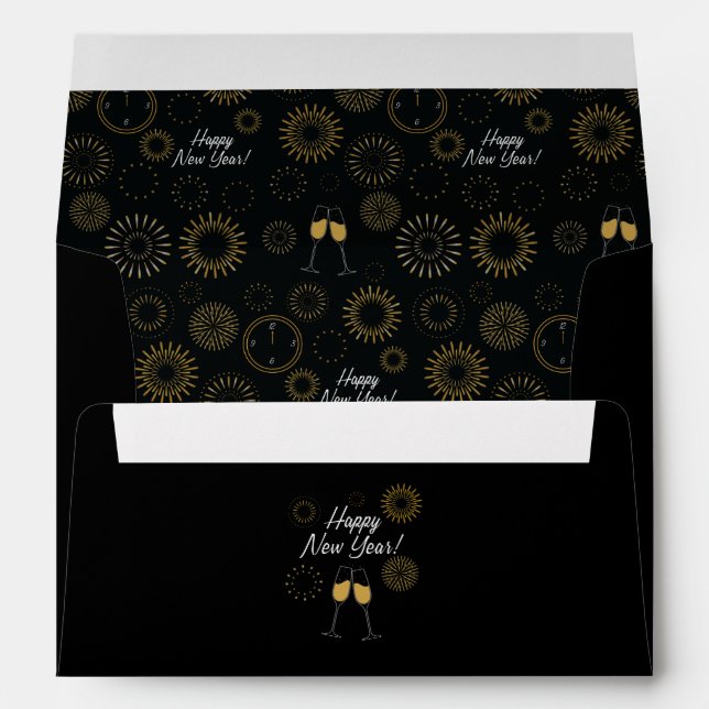 Happy New Year - Envelope (Back (Bottom))