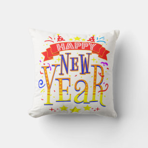Happy New Year Eve Party 2025 Cushion