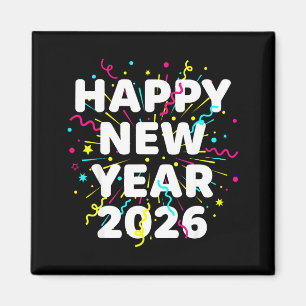 Happy New Year Eve Party 2026 Nye Family Matching  Magnet