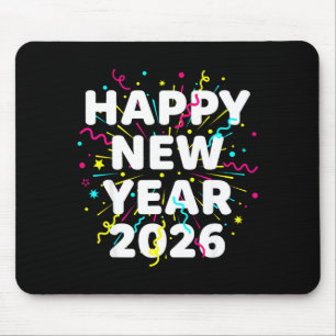 Happy New Year Eve Party 2026 Nye Family Matching  Mouse Pad