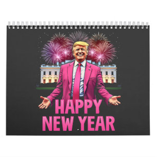 Happy New Year Eve Trump Resolution 2025 Calendar