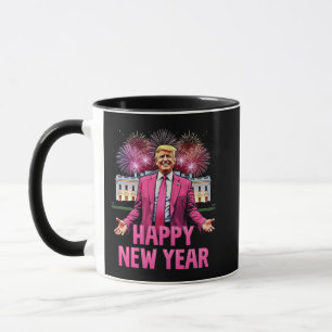 Happy New Year Eve Trump Resolution 2025 Mug