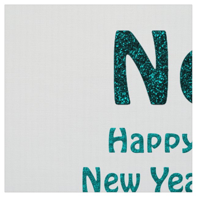 happy new year fabric (Swatch)