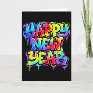 Happy New Year Family Reunion Party New Year Eve O Card