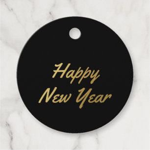Happy New Year - Favour Tags