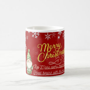 Happy New Year Festive Gnome Coffee Mug