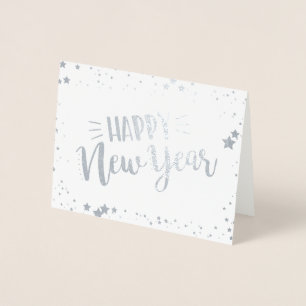 Happy New Year Foil Card