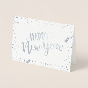 Happy New Year Foil Card
