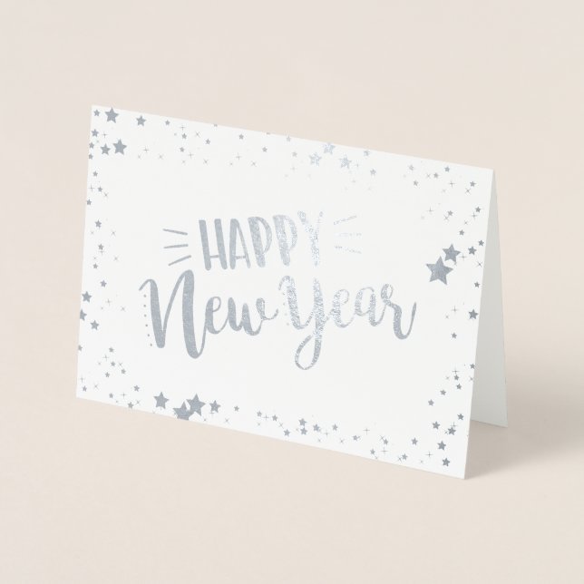 Happy New Year Foil Card (Front)
