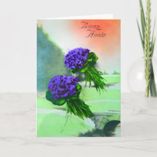 Happy New Year for Francophiles. Card