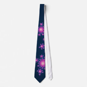 Happy New Year Fractal Tie