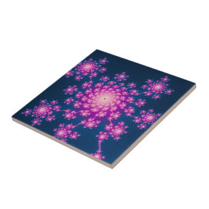 Happy New Year Fractal Tile