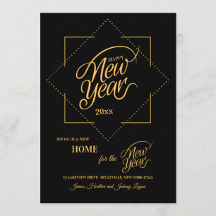 Happy New Year from New Home Announcement