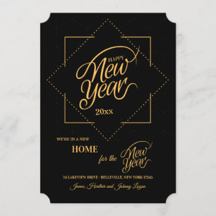 Happy New Year from New Home Announcement