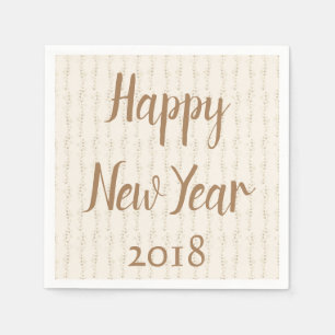 Happy New Year Gala Napkin