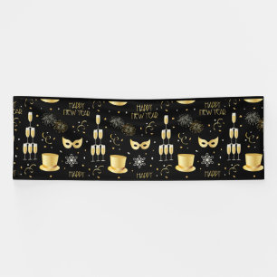 Happy New Year GB 4x12 Vinyl Banner