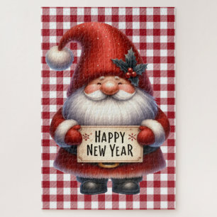 Happy New Year Gnome Puzzle