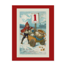 "Happy New Year" Greeting Card