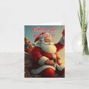 Happy New Year Greeting Card