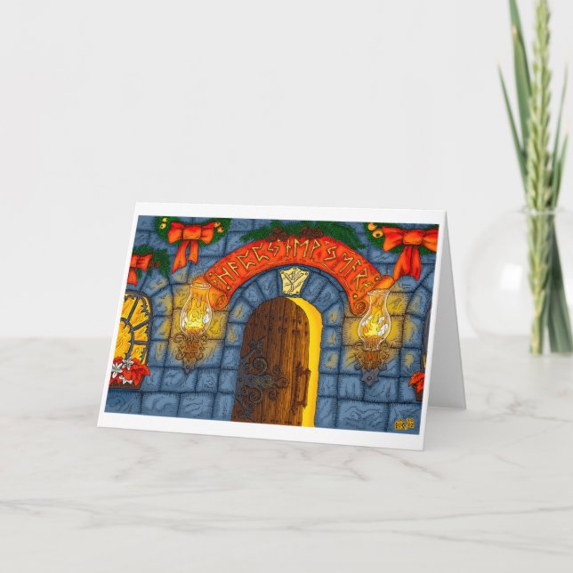 Happy New Year Greeting Card (Front)