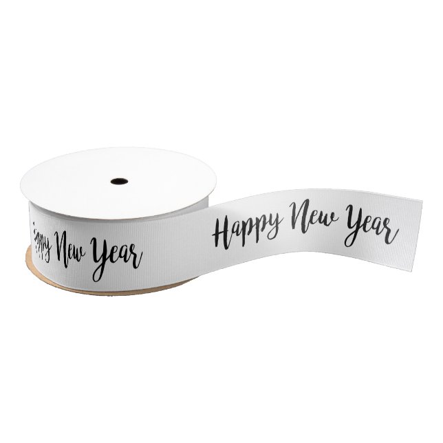 Happy New Year Grosgrain Ribbon (Spool)