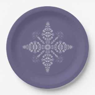Happy New Year Hidden Word Paper Plates