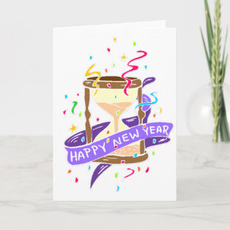 Happy New Year Holiday Card