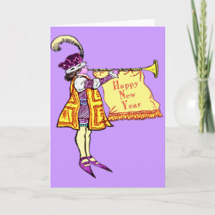 Happy New Year Holiday Card