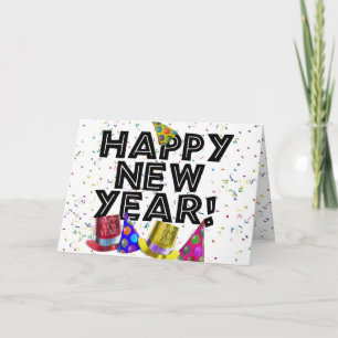 HAPPY NEW YEAR! HOLIDAY CARD