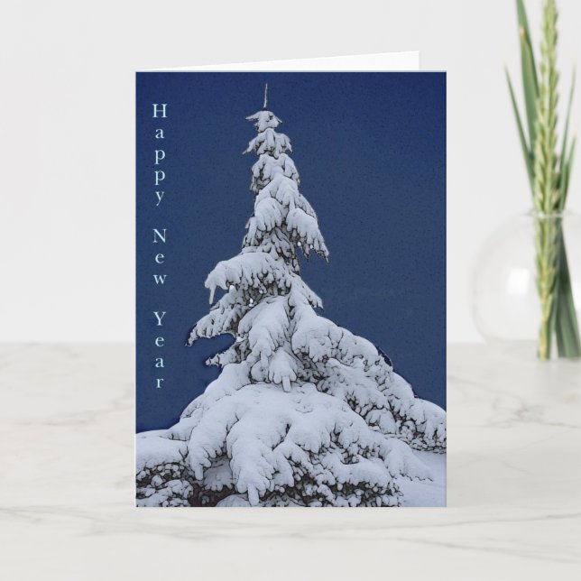 Happy New Year Holiday Card (Front)