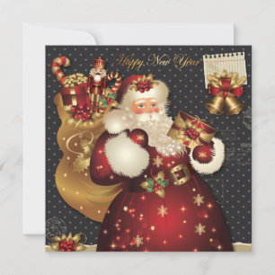 Happy New Year Holiday Card