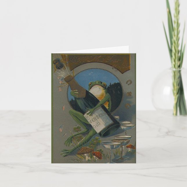 Happy New Year Holiday Card (Front)