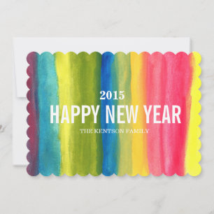 happy new year holiday card