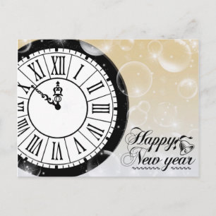 Happy New Year Holiday Postcard