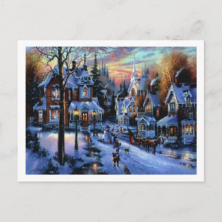 Happy New Year Holiday Postcard