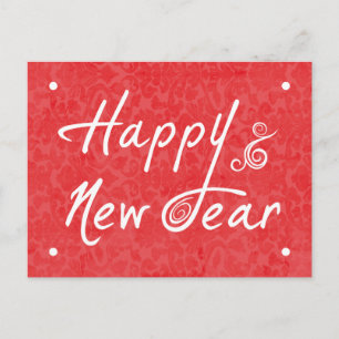 Happy New Year Holiday Postcard