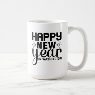 Happy New Year in Washington-54688 Coffee Mug