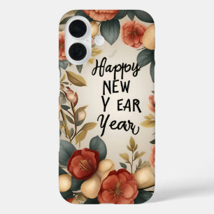 Happy New Year iPhone 16 Design Case