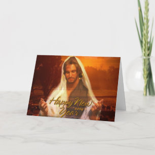 Happy New Year Jesus 2014 Cards