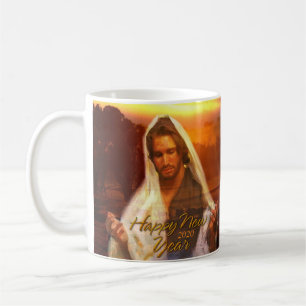 Happy New Year Jesus 2020 Coffee Mug