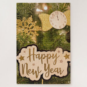 HAPPY NEW YEAR  JIGSAW PUZZLE