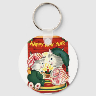 Happy New Year Key Ring