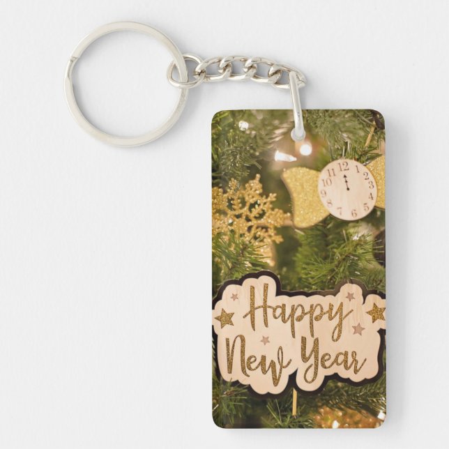 HAPPY NEW YEAR KEY RING (Front)