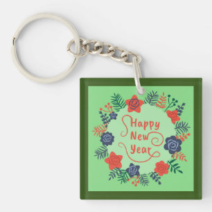 HAPPY NEW YEAR KEY RING