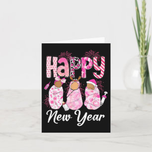 Happy New Year Labor & Delivery L&d Nurse Thank You Card