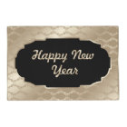 Happy New Year laminated paper place mat