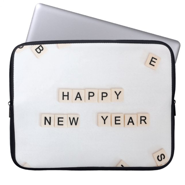 HAPPY NEW YEAR LAPTOP SLEEVE (Front)