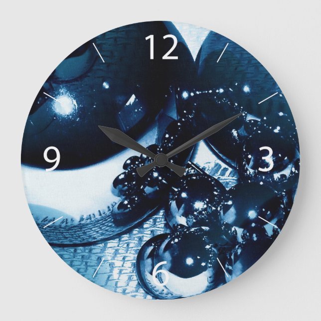 Happy New Year Large Clock (Front)