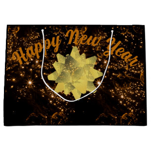 Happy New Year  Large Gift Bag
